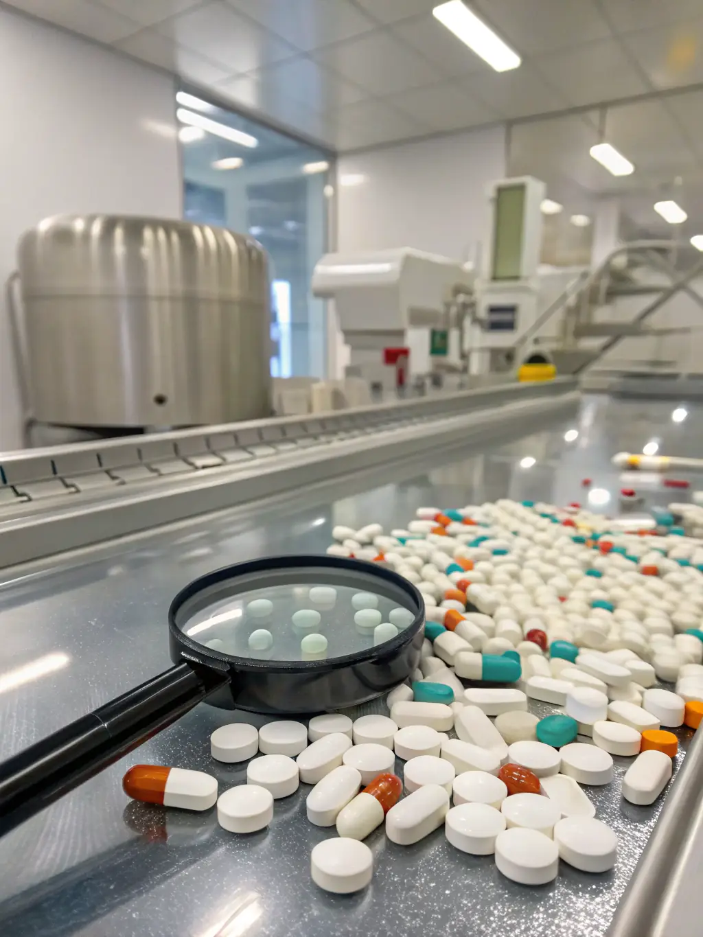 A close-up shot of various antibiotic capsules and tablets, arranged neatly on a sterile white surface, symbolizing Andromeda Overseas's commitment to providing essential medicines.